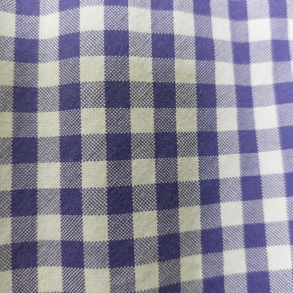 Polo Ralph Lauren Men's Purple Gingham Long-Sleeve Button-Up Shirt Medium - Picture 9 of 9